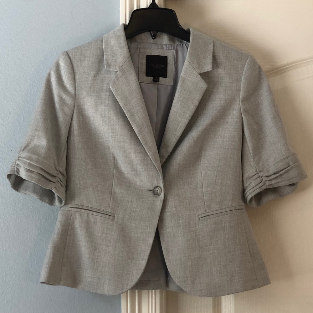 NWOT - Light-Gray Blazer - Size: Small